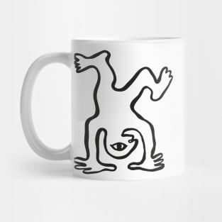 Black Acrobat Mug